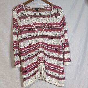 Striped Knit Cardigan